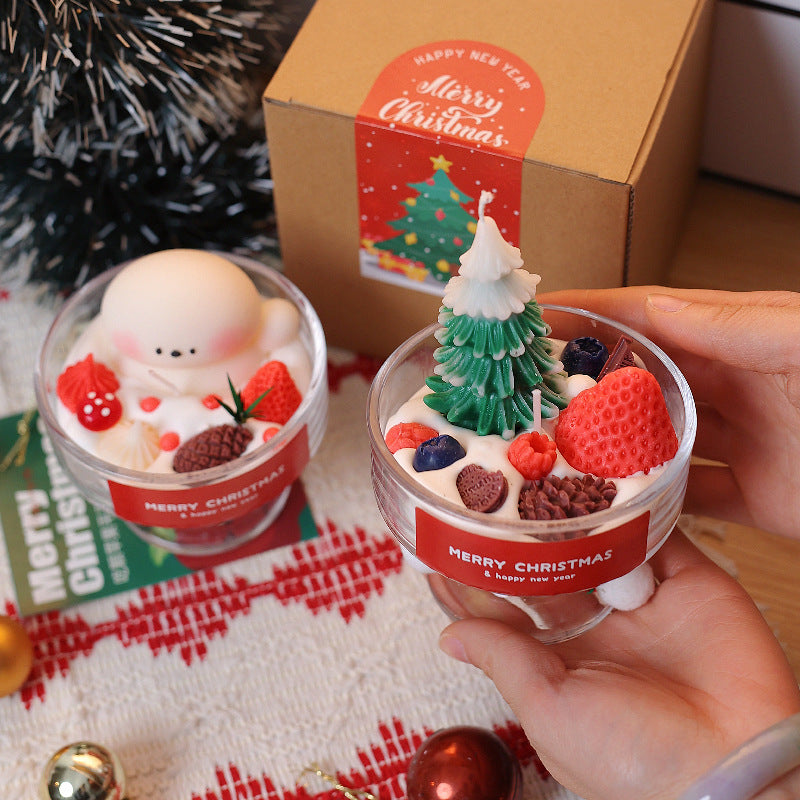 Christmas Glow Dessert Scented Candle