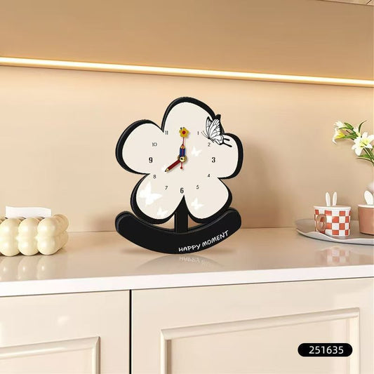 Happy Moment Blossom Table Clock