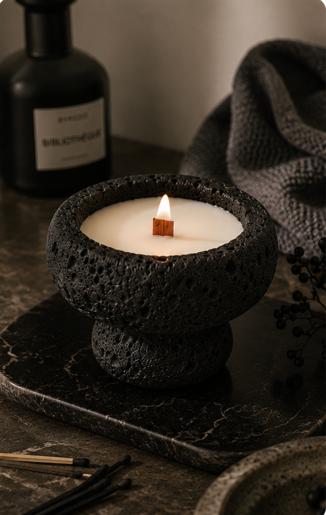 Ember Stone Scented Candle