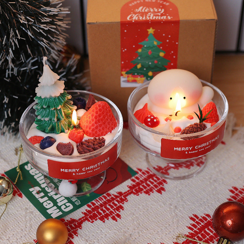 Christmas Glow Dessert Scented Candle