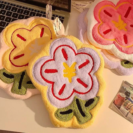 Rich Flower Hanging Hand Towel Set (4pcs)