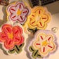 Rich Flower Hanging Hand Towel Set (4pcs)