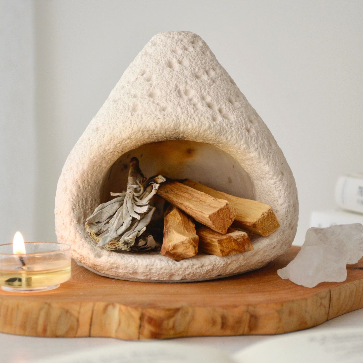 Sacred Palo Santo Fireplace Ritual Set