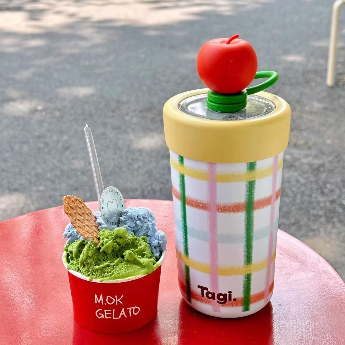 Apple Charm Tumbler