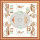 Celestial Garden Silk Scarf