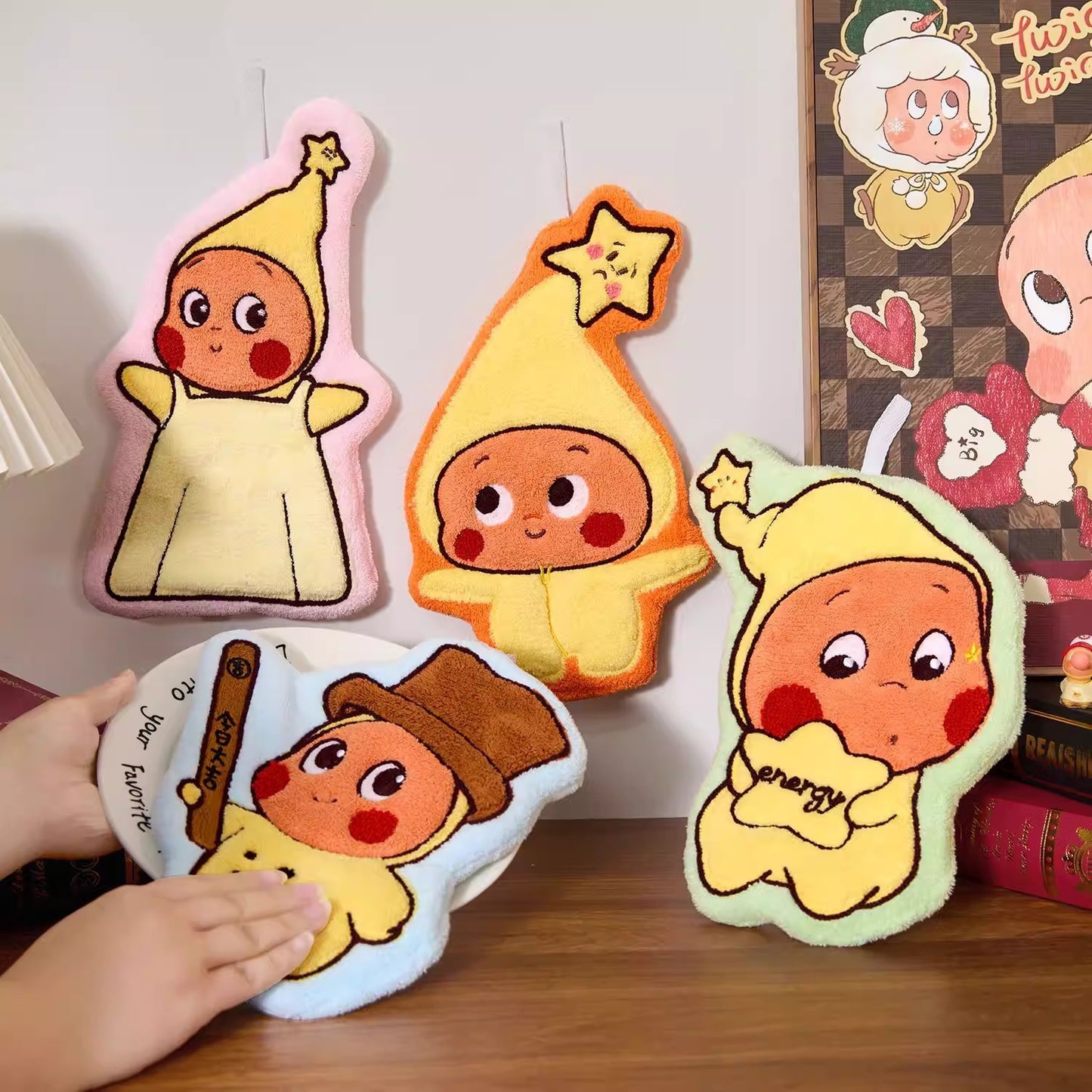 Twinkle Twinkle Hanging Hand Towel Set (7pcs Together)