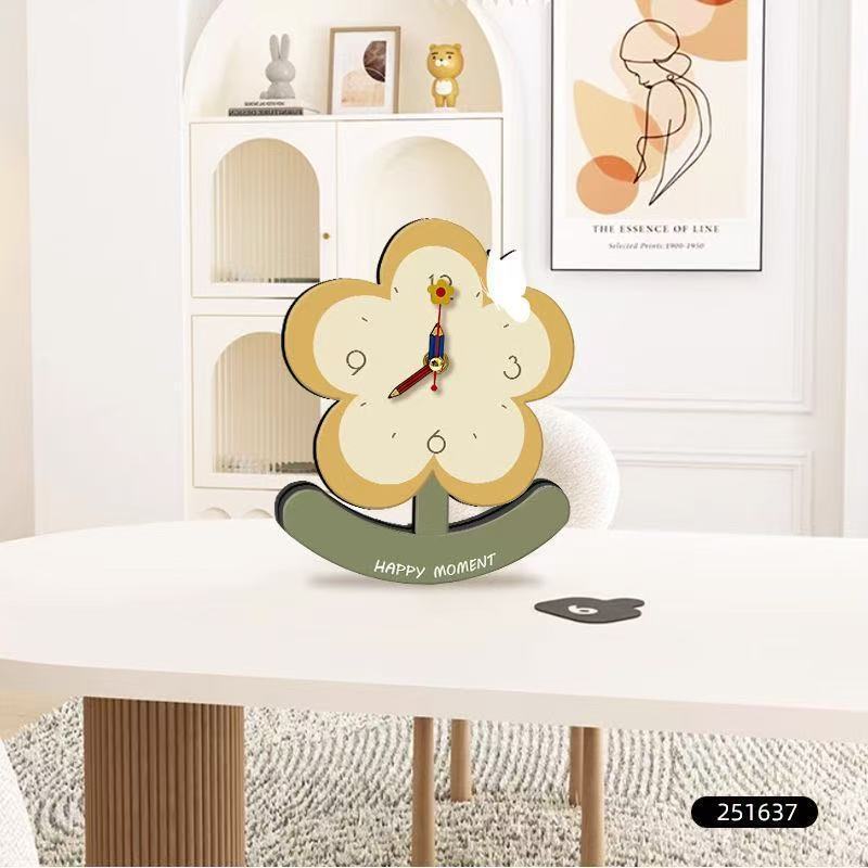 Happy Moment Blossom Table Clock
