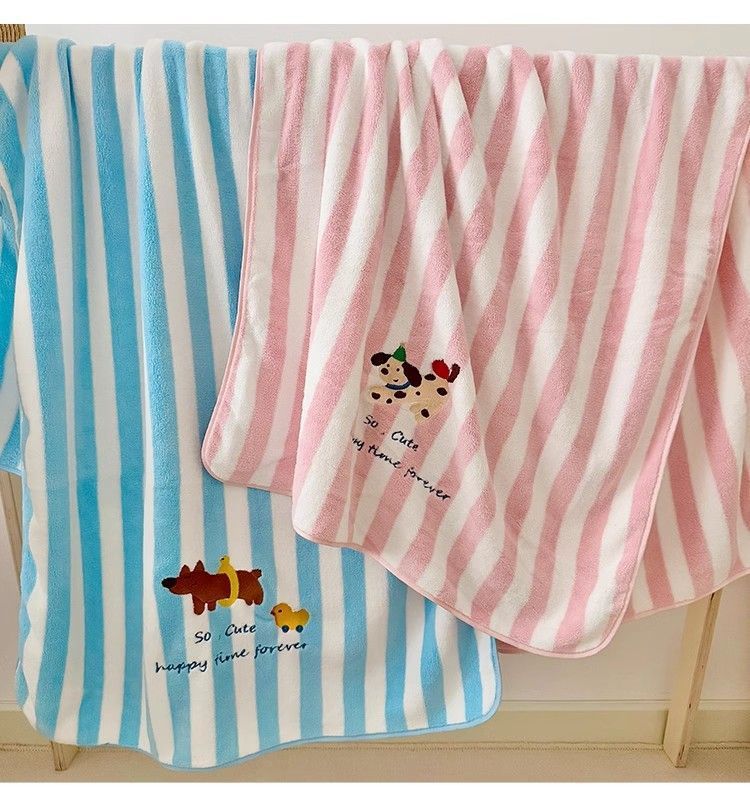 Happy Paws Plush Towel Collection (2pcs Together)