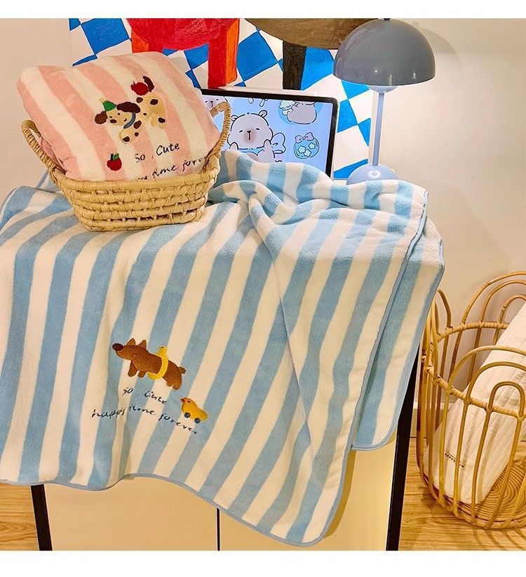 Happy Paws Plush Towel Collection (2pcs Together)