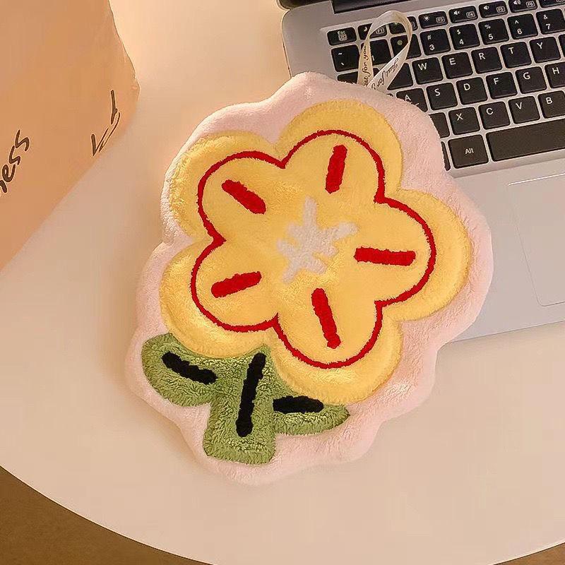 Rich Flower Hanging Hand Towel Set (4pcs)