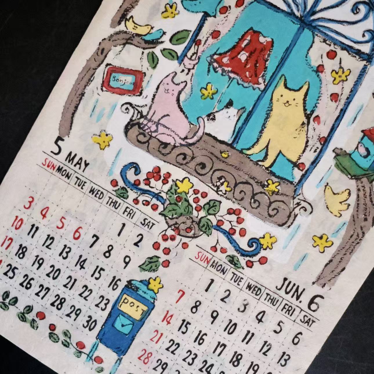 2026 Nepal Hand-Draw Calander
