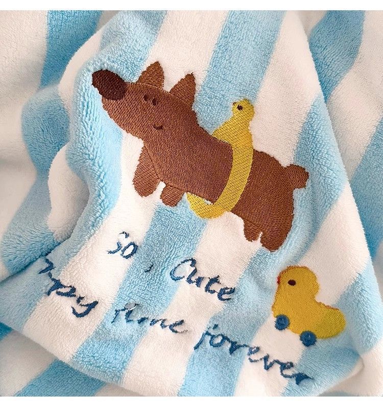 Happy Paws Plush Towel Collection (2pcs Together)