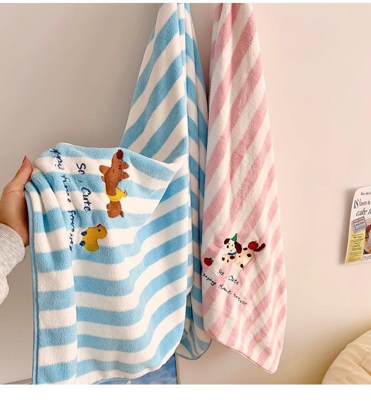 Happy Paws Plush Towel Collection (2pcs Together)