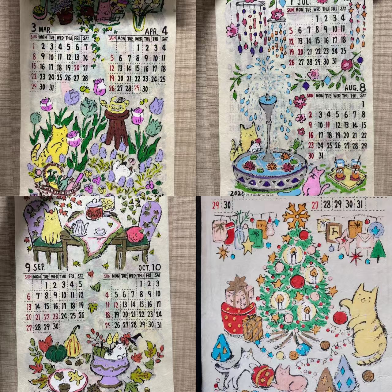 2026 Nepal Hand-Draw Calander