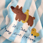 Happy Paws Plush Towel Collection (2pcs Together)