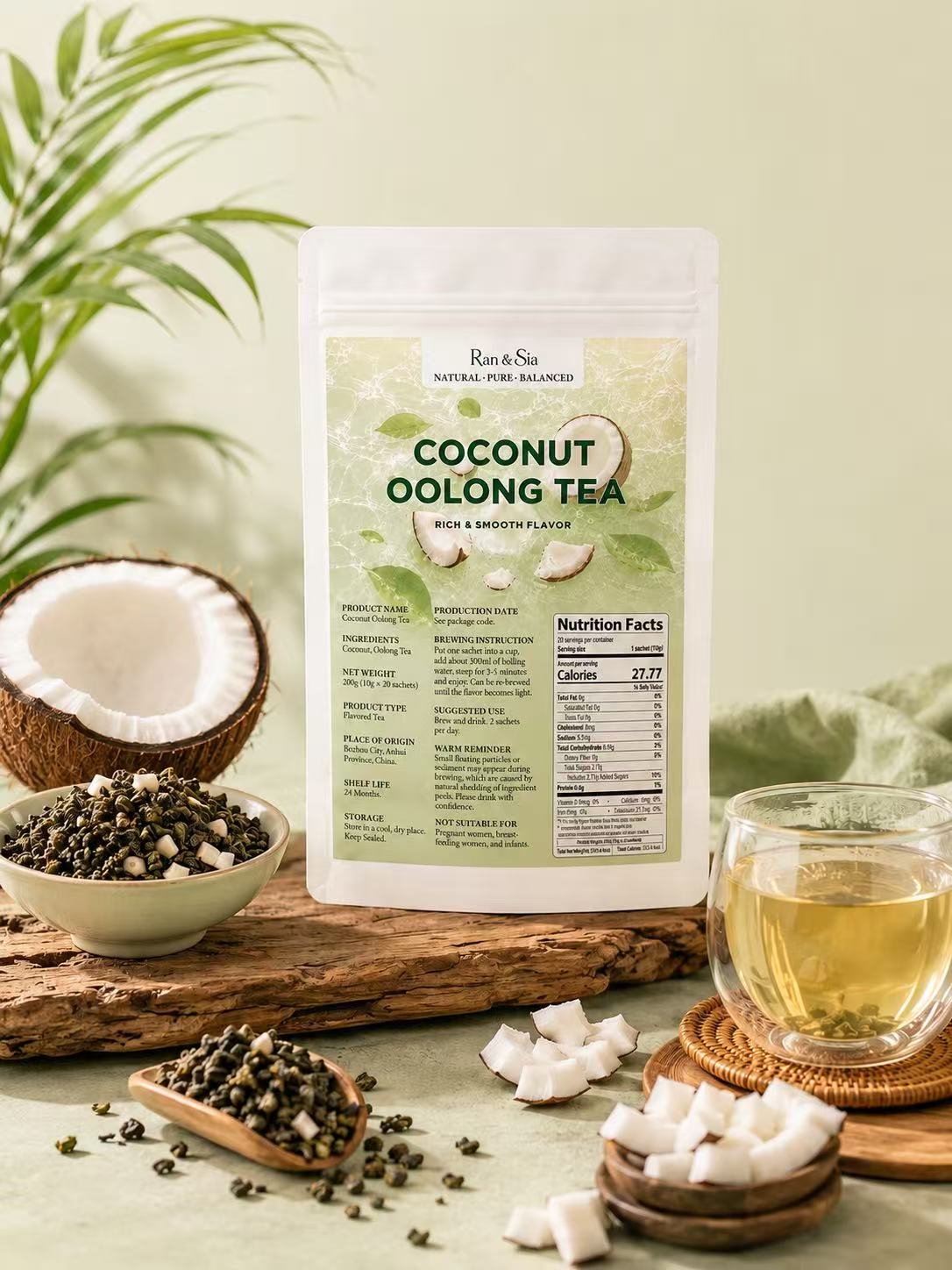 Coconut Oolong Tea