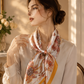 Celestial Garden Silk Scarf