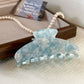 Ocean Glow Pearl Hair Claw Set (4pcs)