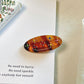 Crystal Bloom Oval Hair Clip Set (6pcs)