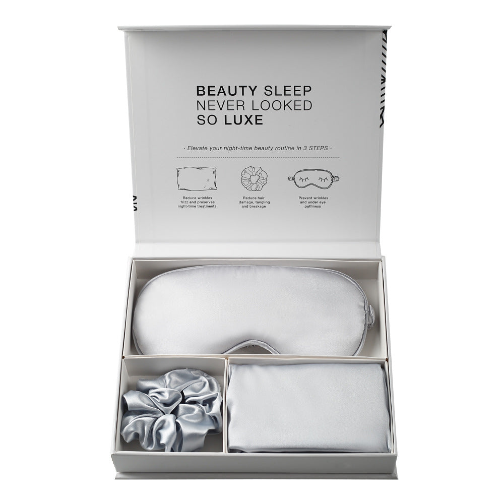 Luxe Mulberry Silk Beauty Sleep Gift Set (3-Piece)
