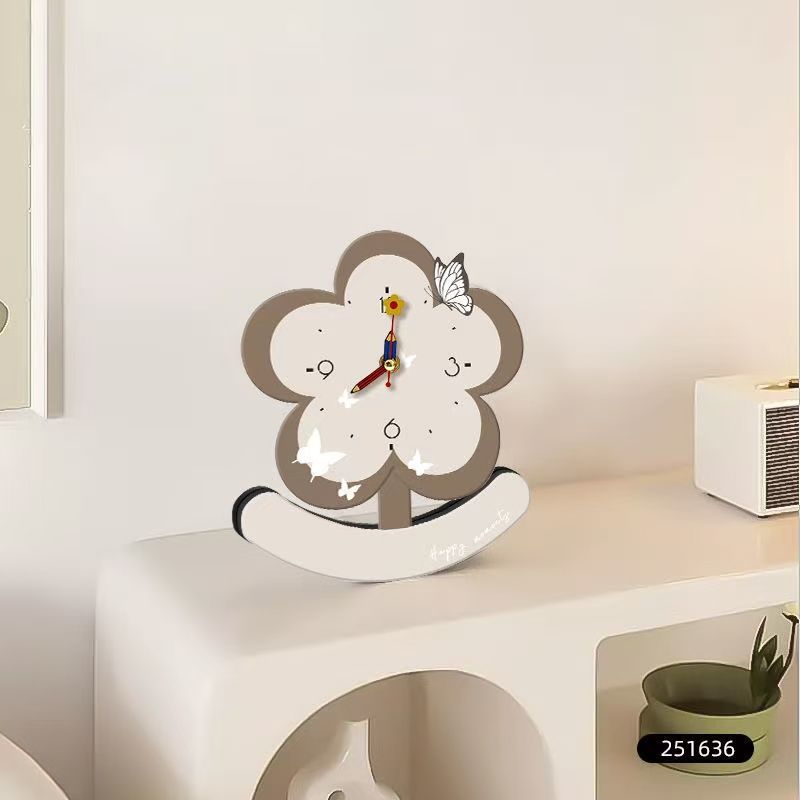 Happy Moment Blossom Table Clock
