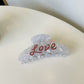 Product Name  Sweet Romance Mini Hair Claw Set (3pcs, 8.5cm)