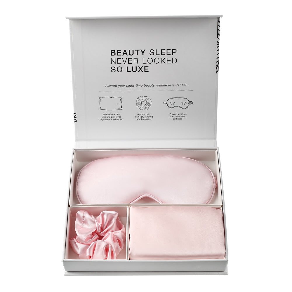 Luxe Mulberry Silk Beauty Sleep Gift Set (3-Piece)