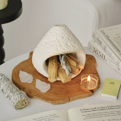 Sacred Palo Santo Fireplace Ritual Set