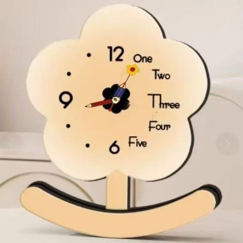 Happy Moment Blossom Table Clock