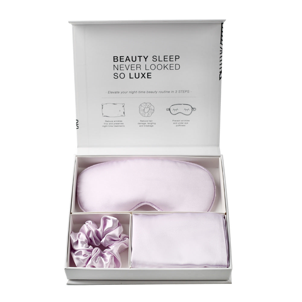 Luxe Mulberry Silk Beauty Sleep Gift Set (3-Piece)