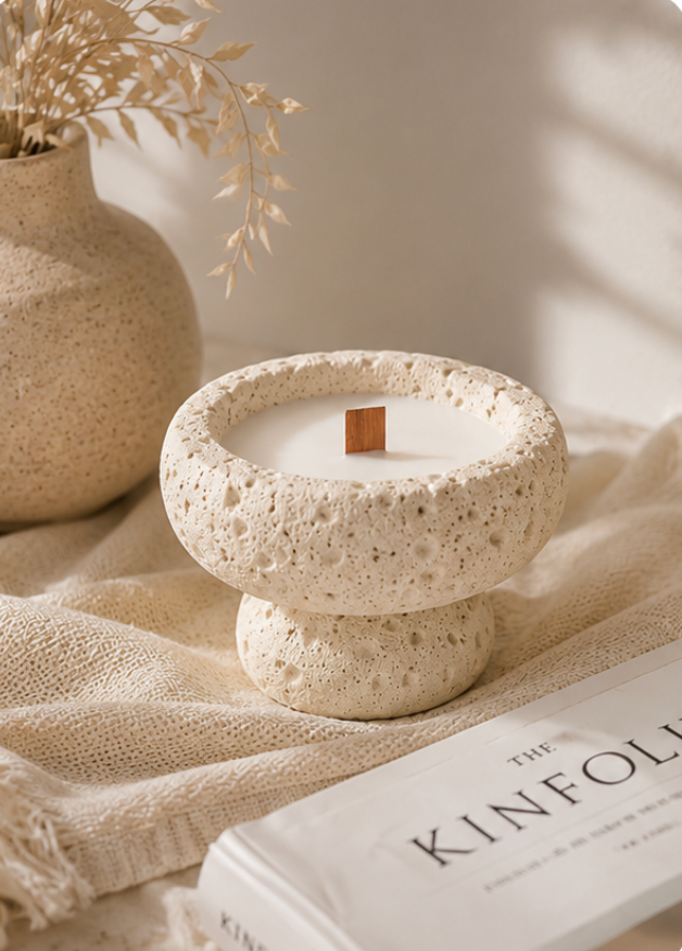 Ember Stone Scented Candle