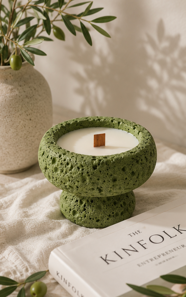 Ember Stone Scented Candle