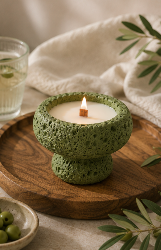 Ember Stone Scented Candle