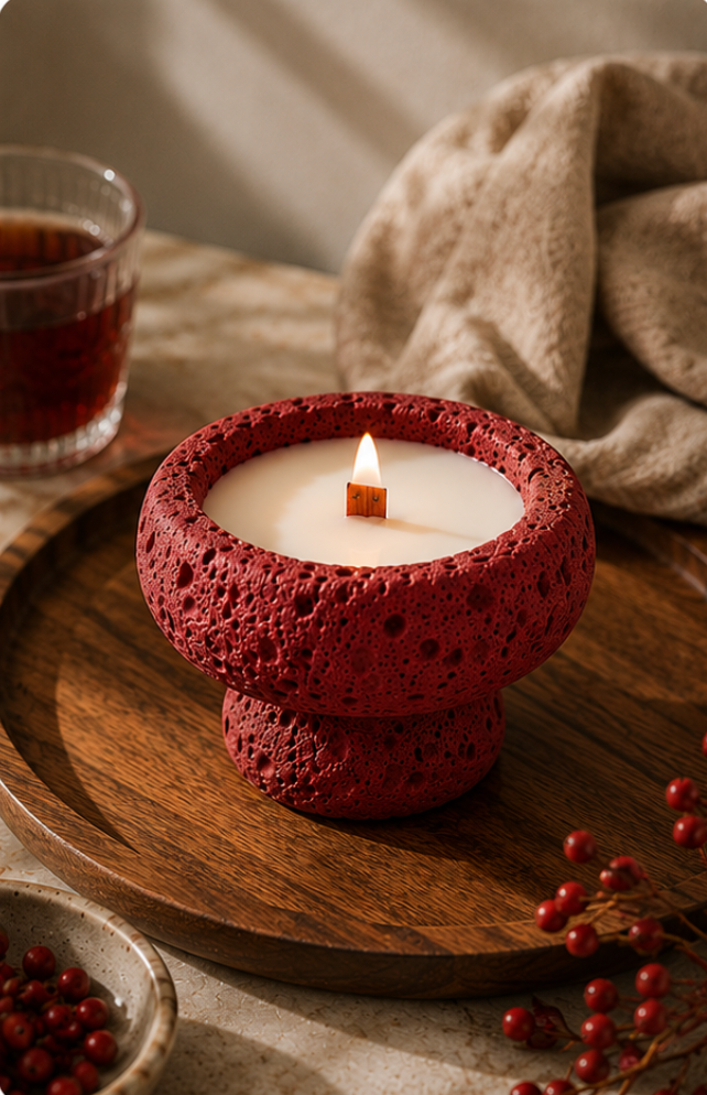 Ember Stone Scented Candle
