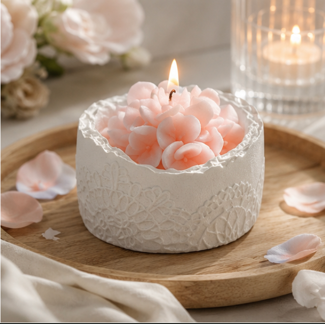 Blossom Garden Scented Candle Collection (4pcs Together)