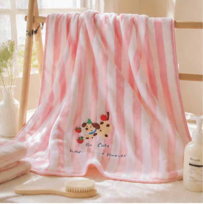 Happy Paws Plush Towel Collection (2pcs Together)