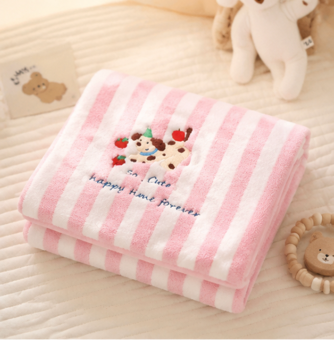 Happy Paws Plush Towel Collection (2pcs Together)