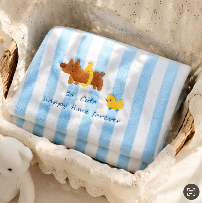 Happy Paws Plush Towel Collection (2pcs Together)